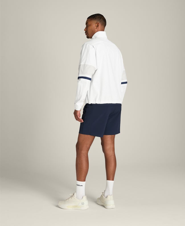 Classic Navy Tiebreaker Pleated Short 7