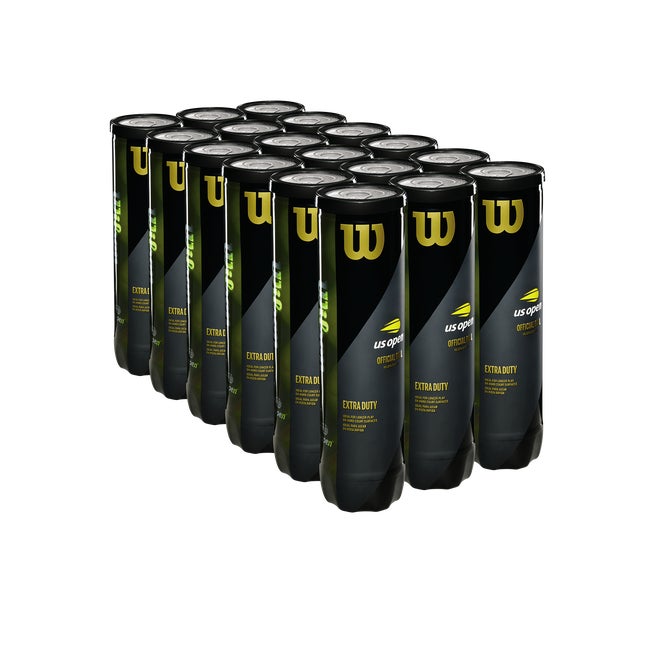 

Wilson Tennis US Open Extra Duty 4 Ball Can (18 Pack) - Size NS