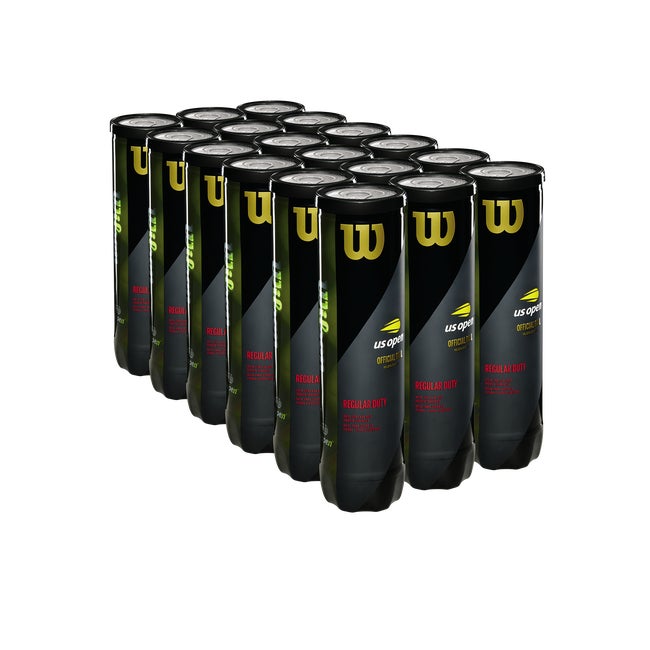 

Wilson Tennis US Open Regular Duty 4 Ball Can (18 Pack) - Size NS