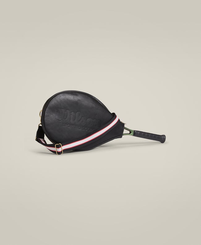 

Wilson Retro Leather Racket Cover - Size OS