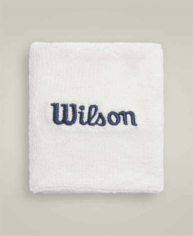 Wilson Terry Logo Wristbands - Size OS