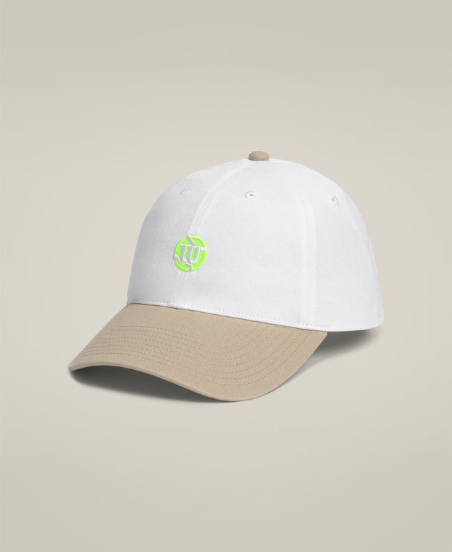 Bright White / Safari Classic Cotton Cap | Wilson Sporting Goods