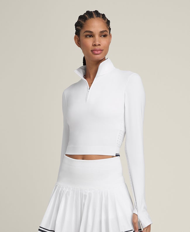 

Wilson Riverside Cropped Half-Zip - Size M