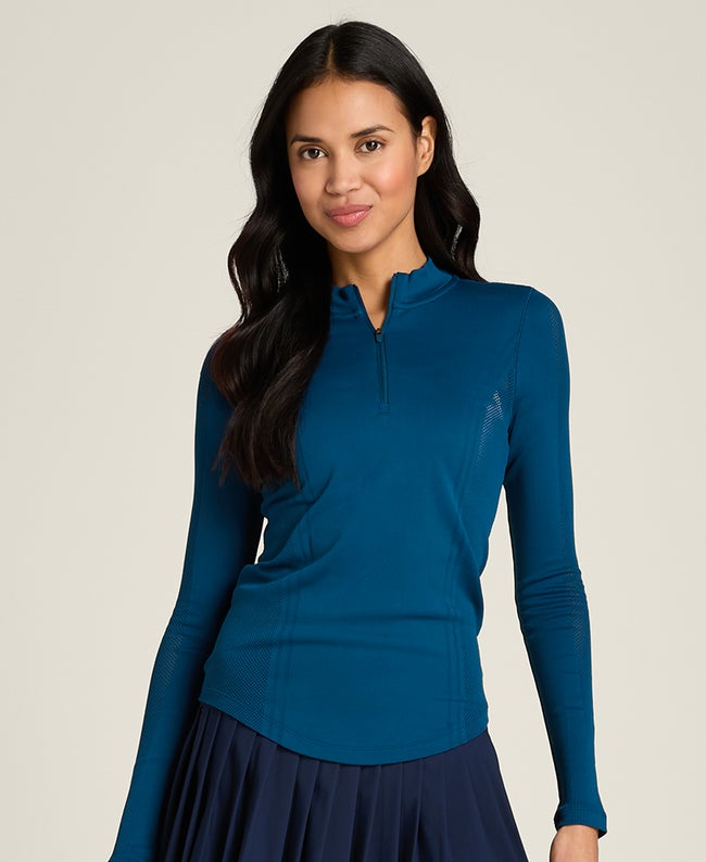 Poseidon Pro Seamless Half-Zip | Wilson Sporting Goods