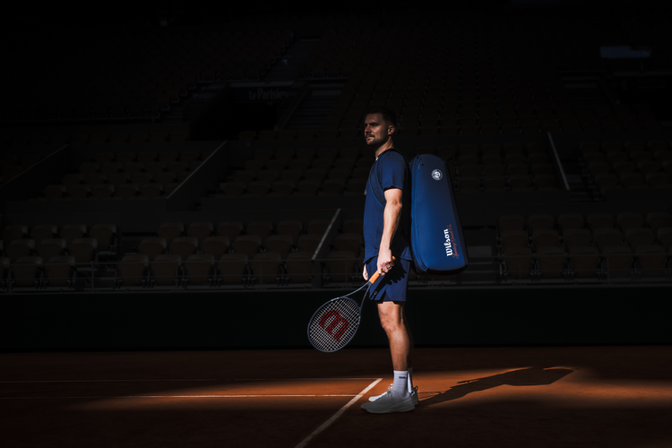 Wilson Roland Garros 2026 collecion of rackets, balls and bags