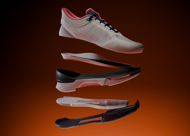 The Swiftstep sockliner of the Intrigue tennis shoes