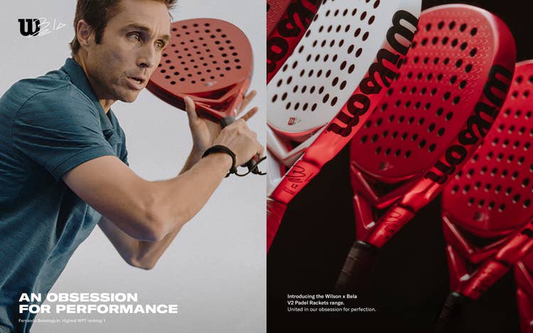 Fernando Bela and the Bela v2 collection of padel rackets