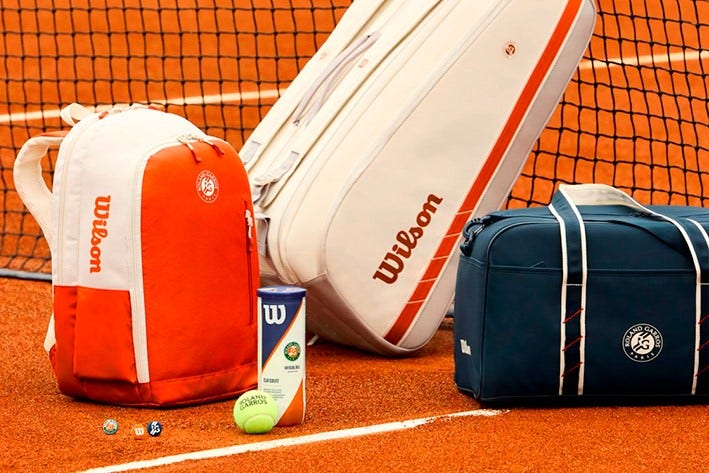 Wilson Roland-Garros 2025 bag line