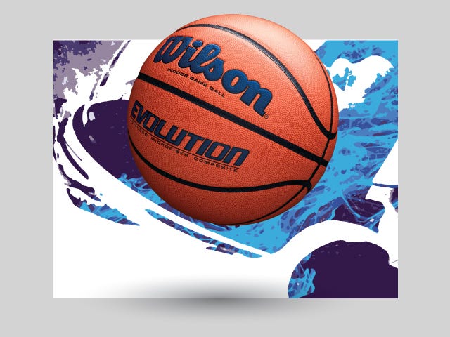 wilson personalized basketball