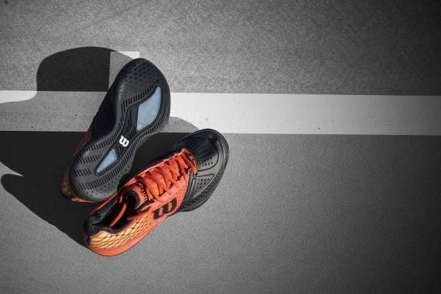 wilson glide tennis shoes