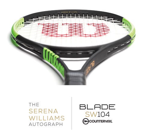 what kind of racquet does serena williams use