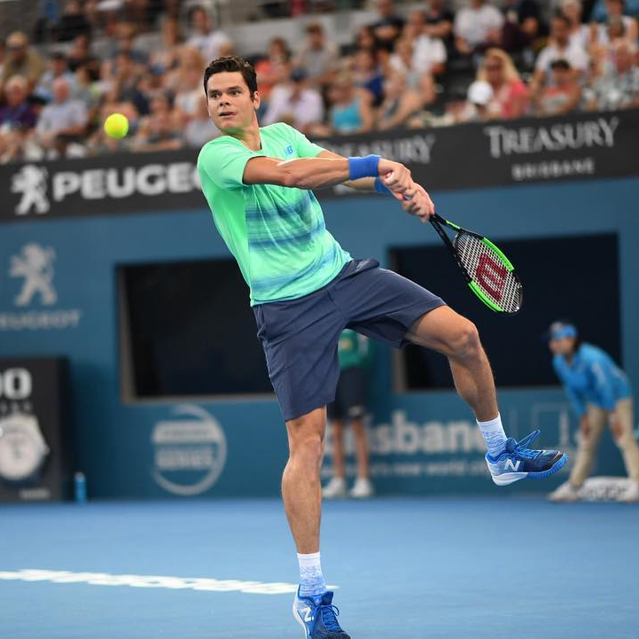 Milos Raonic Wilson Tennis Advisory Staff
