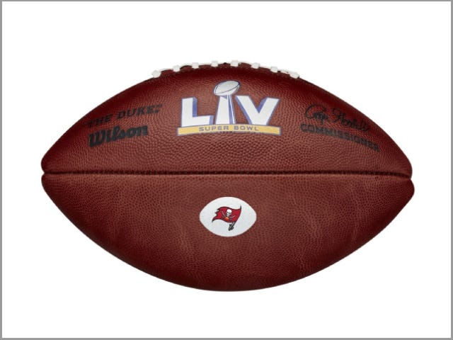 super bowl 55 game ball