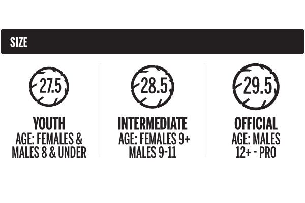 Spalding Basketball Size Chart