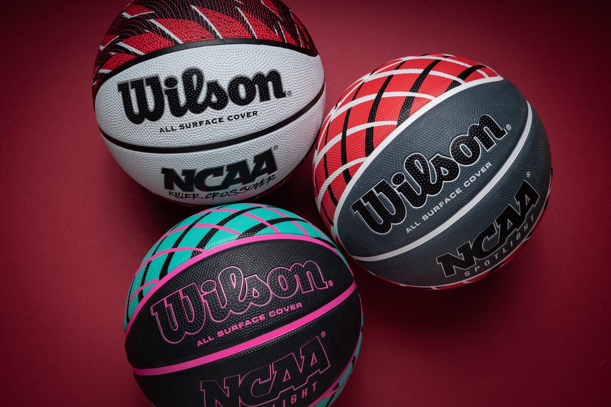 3 Wilson Basketballs