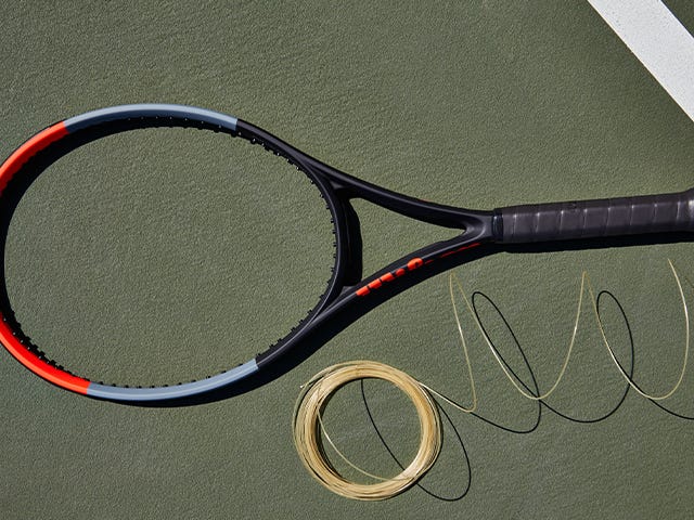 Tennis racquet stringing deals