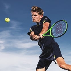 Personal de asistencia de Wilson: David Goffin