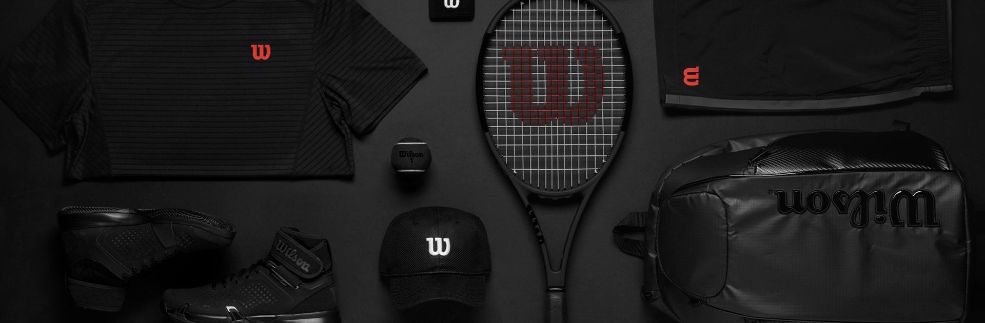 All black tennis discount