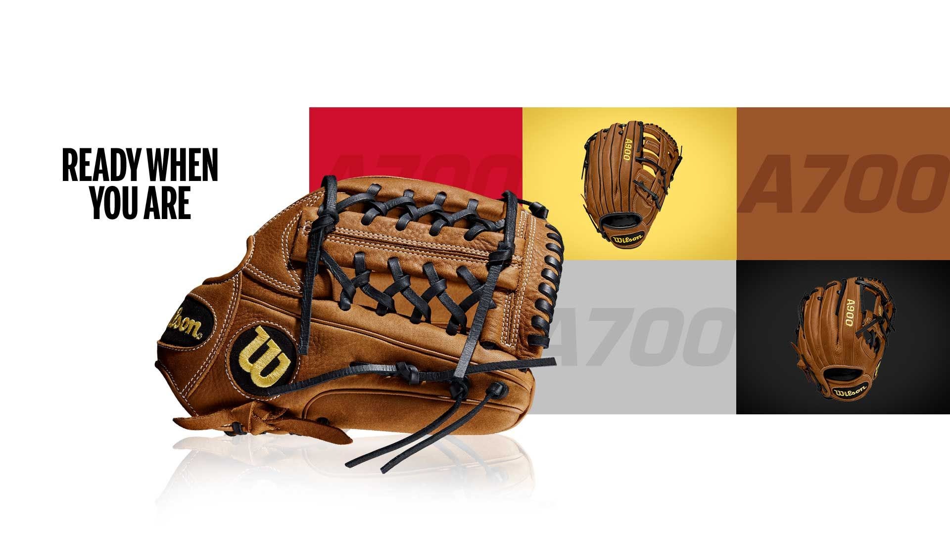 Wilson a900 youth glove top
