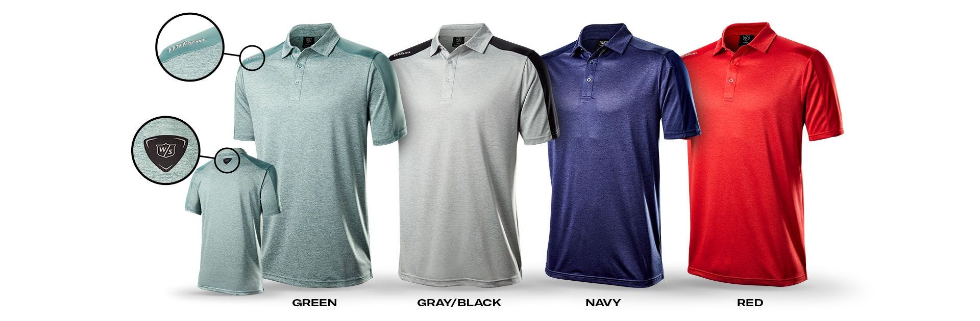 Wilson store golf shirts