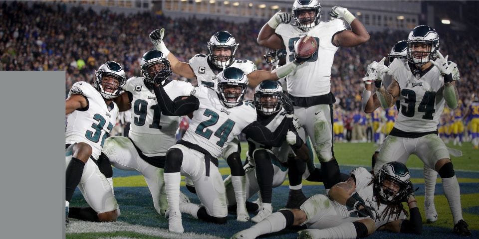 Philadelphia Eagles Footballs Wilson Sporting Goods