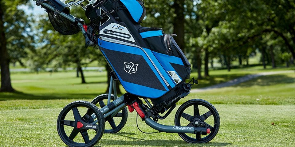 wilson staff exo cart bag review