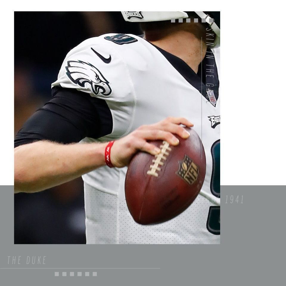 Philadelphia Eagles Footballs Wilson Sporting Goods
