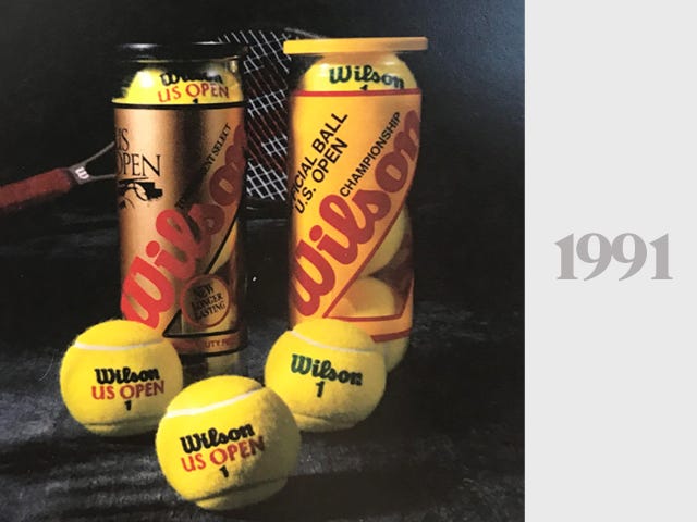 Wilson US Championnat Anniversay Édition Balles de Tennis
