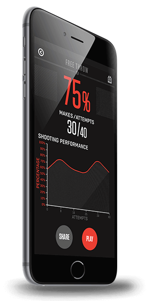 Wilson X Connected Basketball - Free Throw App Screen